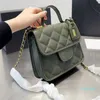 2023 Yeni Yüksek Kaliteli Çanta Lüks Tasarımcı Moda Çok yönlü Kadınlar Crossbody Çanta Çanta Klasik Makyaj Mini Çanta