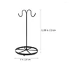 Dinnerware Sets Banana Rack Metal Hook Indoor Hanger Keeper Desktop Fruit Hanging Stand Grape Kitchen