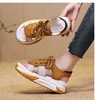 Platform Causale Up Sport Sandalen Vrouwen Schoenen Kant Zomer 2024 Open Teen Slides Jurk Slippers Wandelen Running Mujer Zapatos 533