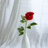 Fiori decorativi 5 bastoncini/mazzo bouquet artificiale decorazione di nozze per la casa moderno semplice fiore di rose di San Valentino