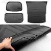 Coprisedile per animali domestici Upgrade Car Front Rear Trunk Mats Tappetini portaoggetti Vassoio di carico per Tesla Model Y Accessori Cuscino di protezione impermeabile antipolvere HKD230706