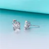 3/4/5/6/7/8/9/10/11mm Diamond Geslaagd Test Moissanite Oorbellen Studs Charm Sieraden S925 Zilveren Moissanite Oorbellen voor Mannen en Vrouwen Gift