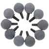 Air Pumps Accessories 10pcs Stone Bubbler Shape Airstones Diffuser Tank Aerator For Aquarium Hydroponics Pump ( 20mm )