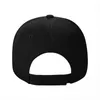 Ballkappen Schönes schwarzes Design Baseballmütze Männliche Mode Anime Hut für Frauen 2023 Männer