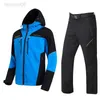 Accessoires de pêche 2023 Nouveau Sport Costume De Pêche Hommes Automne Hiver En Plein Air Velours Garder Au Chaud Épais Respirant Imperméable À Capuche Veste De Pêche Pantalon HKD230706