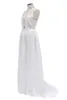 Fritidsklänningar Lyxig Puffig klänning Spets Brudbröllop Sexig Ren vit Grimma Brudtärna Elegant Ärmlös Kvinna Vestidos