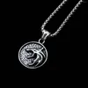 Pendentif Colliers Punk Acier Inoxydable Loup Collier Hommes Hip Hop Cadeau D'anniversaire