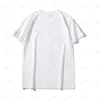 Channel Fashion High-End 22SS Designer-Herren-Kurzarm-T-Shirt mit Rundhalsausschnitt, bestickter Baumwoll-Doppelschleierstoff, weich und bequem, S-2XL