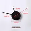 Zegary ścienne kreatywny cichy zegar DIY salon trójwymiarowa dekoracja europejski nowoczesny wystrój wnętrz