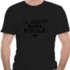 T-shirts pour hommes coton col rond T-shirt imprimé personnalisé hommes chemise vrai papa poule femmes T-Shirt 1238X
