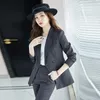 Damenanzüge, Damenmantel, modisch, zweireihig, Jacke, OL-Stile, Herbst-Winter-Blazer für Business, Arbeit, Blaser, Oberbekleidung, Tops, Übergröße