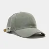 Gorras de béisbol 2023 Ins moda Kpop sombreros para hombres mujeres ajustable Simple ocio béisbol sólido deportes al aire libre gorra al por mayor