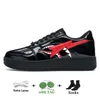 Bape Sta SK8 Bapestas M1 Bapesta повседневная обувь Женские мужские кроссовки Лакированная кожа Камуфляж Бежевый Белый Черный Серый Размер 36-45