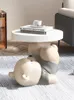 Living Room Furniture Home Decor Vigorous Bear Statue Side Table Nordic Animal Coffee Sofa Corner Bedside Cupboard 230705