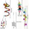 鳥オウムスイング咀嚼おもちゃセット天然木製吊り鐘ハンモッククライミングはしご付きカラフルなペット鳥ケージおもちゃ小型インコオカメインココンゴウインコ用