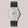 Wristwatches 2023 Women Wrist Watches Quartz Waterproof Ladies Watch Leather For Men Clock