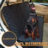 Seat Waterproof Hammock In The Dog Accessories Trunk Cover Mats Pet Car Rear Back Protector HKD230706