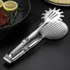 BBQ Grills Edelstahl Öl Braten Filter Löffel Sieb Clip Mesh Sieb Scoop Lebensmittel Tong Küche Zubehör 230706