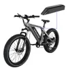 CRUISER terenowy elektryczny gruby rower Akku 48V 17.5Ah 750w 1000w wymienny akumulator litowo-jonowy z ładowarką