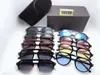 Sun ford tf box tom UV400 Sunglasses New Lenses Designer round Sunglasses With 0381 Man rounds Woman Trend Glasses Eyewear Fashion fords 95XN