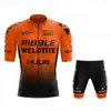 Езда на велосипеде Джерси устанавливает Huub Team Set Men Summer Mtb Race Clothing с коротким рукавом Ropa Ciclismo.