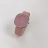 Relógios de pulso Minimalismo Luxo Relógios Femininos com Mostrador Quadrado Pulseira de Couro Senhora Relógio de Quartzo Para Casal Relógios de Pulso Montre Femme