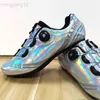 Fietsen Schoeisel Road fietsschoenen Sneaker wit Professionele Mountainbike Ademend Fiets Racing Zelfsluitende Schoenen HKD230706