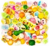 Décompression Jouet Aléatoire 560 Pcs Squishies Lente Rising Simulation Pain Squishy Soulagement Du Stress Jouets Cadeaux D'anniversaire pour Enfants Fête Peluches 230705