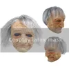 Maschere per feste Realistiche Halloween masquerade Copricapo Old Lady Man Face Cover Latex Head Wear per Halloween Funny Party Cosplay Puntelli Maschere 230706