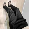 Spodnie damskie plisowane wąskie rzodkiewki 2023 wiosna wysoka talia na co dzień długa prosta
