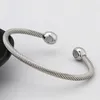 Armband Vintage ren koppar Magnetiskt armband armband Solid koppararmband Healing Healthy Energy Power armband Twisted Chain för kvinnor 230706