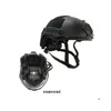 Cykelhjälmar Snabb Pe Nij Iiia High Cut Ballistic Helmet Xp Dial Fodrad Grön Svart L221014 Drop Delivery Sport Utomhus Skyddande Dho3W