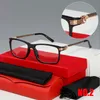 Mode carti top lunettes de soleil montures optiques de luxe hommes et femmes Square business casual style forme sunnies Lunettes encadrées classique Marque simple Ornemental