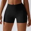 Aktiv shorts sommar hög midje fitness yoga snabbtorkande snäva korta leggings sträcker sport som kör byte gym kvinnor