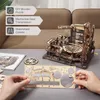 Gun Toys Robotime ROKR Marble Night City 3D Wooden Puzzle Games Assembly Waterwheel Model for Children Kids Birthday Gift 230705