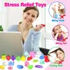 Декомпрессионная игрушка 505pcs Kawaii Squishies Mochi Anima Squishy for Kids Antistress Ball Squeeze Party Favors Toys для снятия стресса для подарков на день рождения 230705