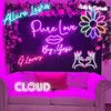 Sinais de led personalizados personalizados para quarto, decoração de casa, festa de aniversário, barra de negócios, led néon hkd230706