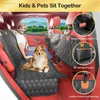 Animaux de compagnie chien voiture arrière hamac étanche housse de siège tapis anti-rayures antidérapant Durable pour voitures camions et VUS HKD230706