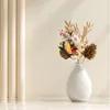 Decorative Flowers Preserved Flower Ornament Wedding Bouquets Decoration Dried Vase Natural Small Artificial