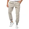 Men's Pants Loose Straight Cotton Rumble Summer Casual Breathable Leggings Size Open Purse Sleepers