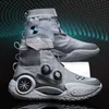 High Top Basketball Shoes Mens Youth Sports Sneakers Comfortable Training Shoes