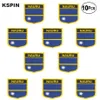 セルビア国旗刺繍パッチアイロンのこぎり転写パッチ縫製アプリケーション HomeGarden 10 個 236p