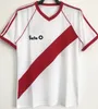 1986 Maillots de football River Plates CANIGGIA SALAS CRESPO FRANCESCOLI D.TREZEGUET Maillots de football vintage Camiseta Classic de foot jersey 1996