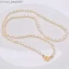 Pendant Necklaces Jane Jewelry 2-3mm Ultrafine Natural Freshwater Pearl Necklace Suitable for Women's Wedding 925 Sterling Silver 38CM 45CM NZF Z230707