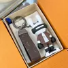 Tasarımcı Keychain PU Hayvan Klasik Deri Anahtarlık Pendenif çanta kolye cüzdan kahverengi çiçek mini anahtarlık#