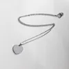 Chaînes 1 pc Acier Inoxydable Croix Coeur Charmes Collier MaWhite Foi Femmes Hommes Enfants Amour Unique Bijoux Cadeau