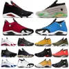 Jumpman 14S Men designer Basketball Shoes 14 XIV Winterized Gym Red Hyper Royal Last Shot Candy Cane Black Toe Thunder Red Lipstick Man Sport Trainer Sneakers