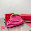 Molnkopplingsväskor Kvinnor Designerpåse V Lyxiga handväskor Läder Koppling Crossbody Väskor