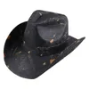 Vintage Cowgirl Jazz Chapeau Printemps Été Paille Western Cowboy Chapeau Panama Plage Soleil Chapeaux Sombrero Hombre