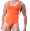 Maillots de bain pour hommes maillots de bain élastique sexy gay combinaison plage sports fitness course yoga 230705